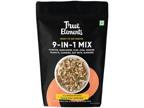 True Elements 9 In 1 Snack Mix - Assorted Seeds & Nuts, 250 g