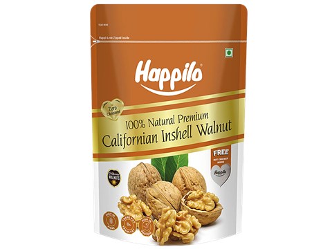Happilo Natural Premium Californian Inshell Walnuts, 200 g