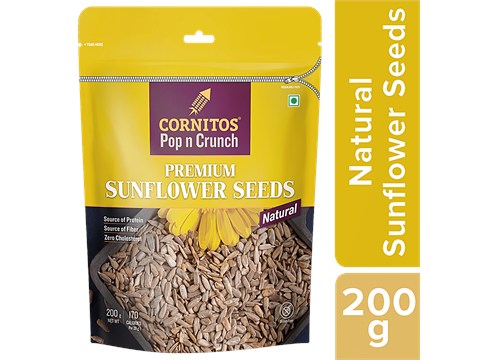 Cornitos Sunflower Seeds - Raw, 200 g