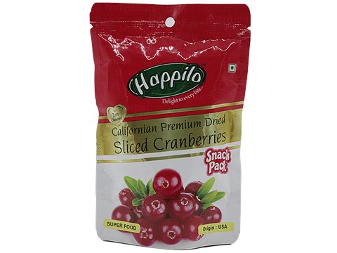Happilo Premium Dried Californian Cranberries, 35 g