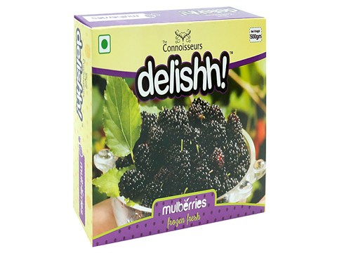 Delishh Mulberries - Frozen Fresh, 500 g