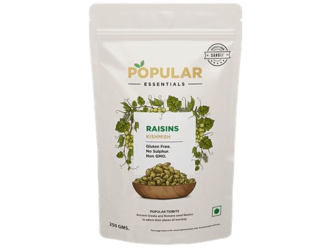 Popular Essentials Raisins/Kishmish, 250 g