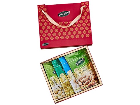 Happilo Dry Fruit Celebrations Gift Box - Sunflower, 800 g