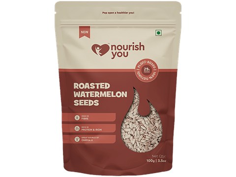 Nourish you Roasted Watermelon Seeds, 100 g