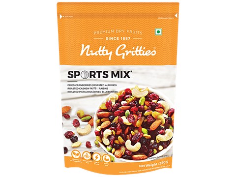 Nutty Gritties Premium Sports Mix, 350 g
