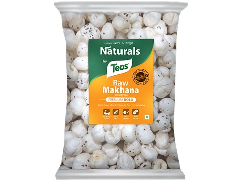 Teos Raw Makhana Premium Bold, 200 g
