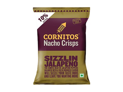 Cornitos Sizzlin Jalapeno Nacho Crisps, 61 g