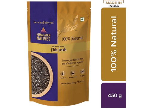 Himalayan Natives Chia Seeds, 450 g