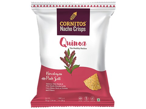 Cornitos Quinoa Nacho Chips, 70 g