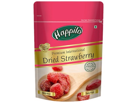 Happilo Premium International Dried Strawberry, 200 g