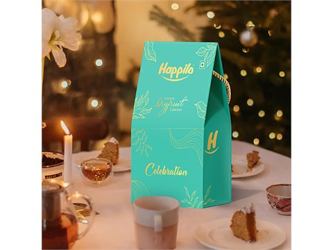 Happilo Celebration Premium Dry Fruit Collection Gift Pack, 232 g