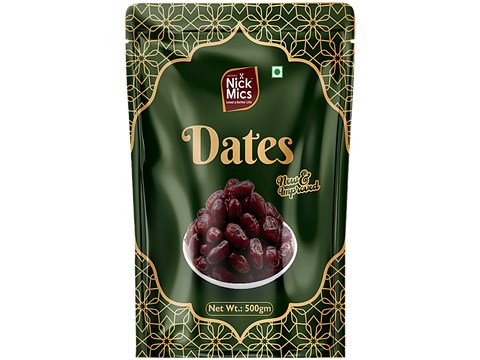 Nickmics Premium Dates - Wet, 500 g