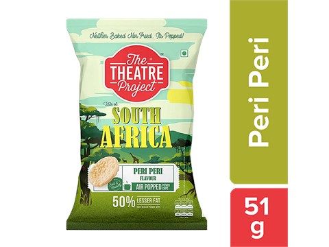 The Theatre Project Air Popped Potato Chips - South Africa Peri Peri, 51 g