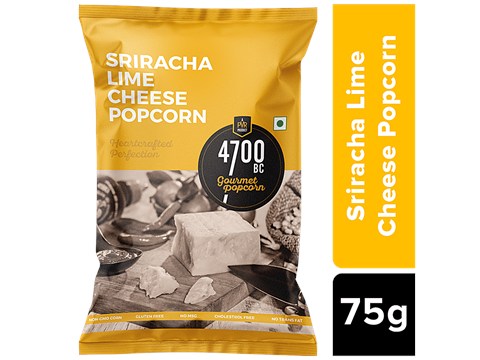 4700BC Gourmet Popcorn - Sriracha Lime Cheese, 75 g