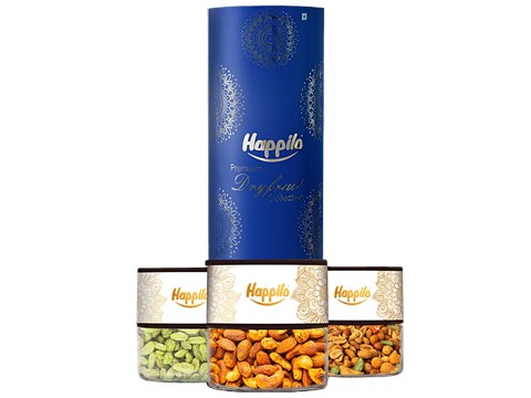 Happilo Dry Fruit Celebrations Gift Box - Macaw, 285 g