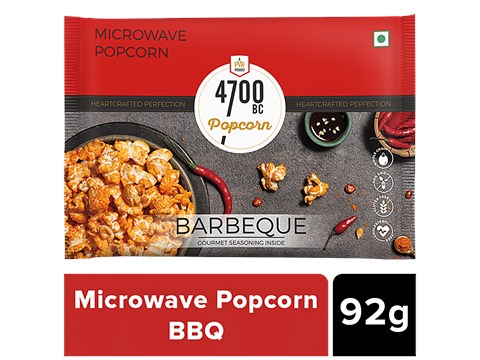 4700BC Microwave Popcorn - Barbeque, 92 g