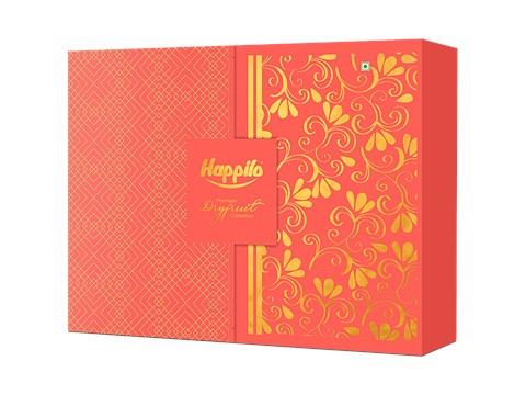 Happilo Premium Dryfruit Collection Puffins Gift Box, 524 g