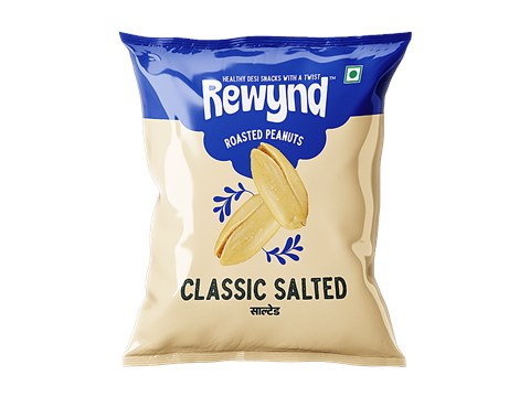 Rewynd Roasted Peanuts - Classic Salted, 150 g