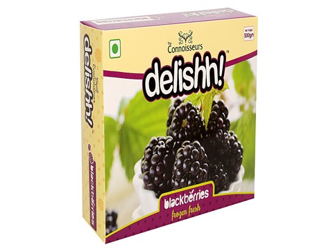 Delishh Blackberries - Frozen Fresh, 500 g