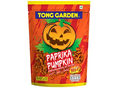 Tong Garden Hot Pumpkin Seeds - Paprika, 110 g