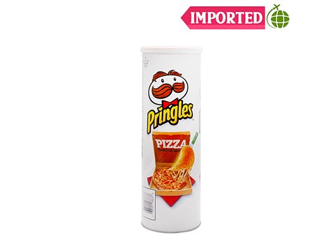Pringles Imported Potato Chips - Pizza, Imported, 158 g