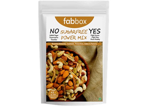 Fabbox Sugarfree Power Mix, 140 g