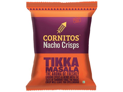 Cornitos Tikka Masala Nacho Chips, 150 g
