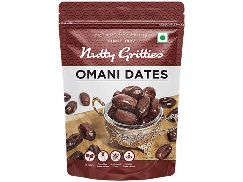 Nutty Gritties Omani Dates, 500 g