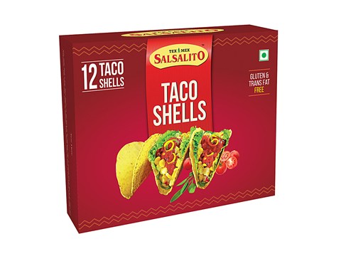 Tex Mex Salsalito Taco Shells, 150 g