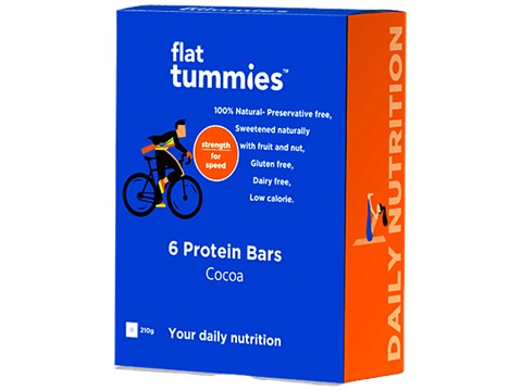 Flat Tummies Protein Bars - Cocoa, 35 g