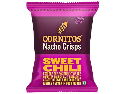Cornitos Nacho Chips - Sweet Chili, 150 g