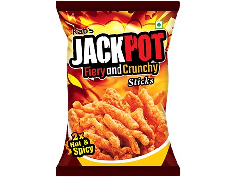 Kab's Jackpot Fiery & Crunchy Sticks, 80 g