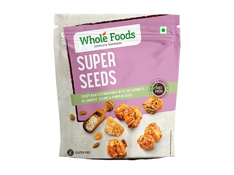 Whole Foods Super Seeds Roasted Makhanas, 70 g