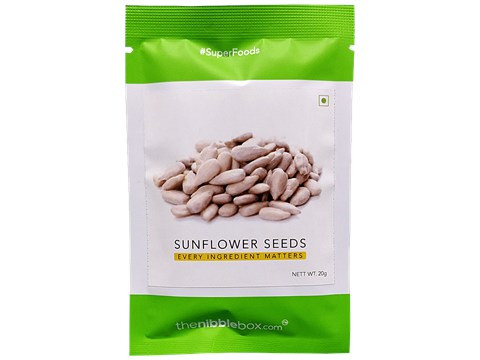 The Nibble Box Sunflower Seeds, 20 g