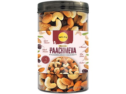 Let's Try Paachmeva Mixed Dry Fruits, 400 g
