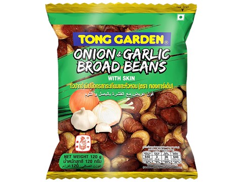 Tong Garden Onion & Garlic Broad Beans With Skin, 120 g
