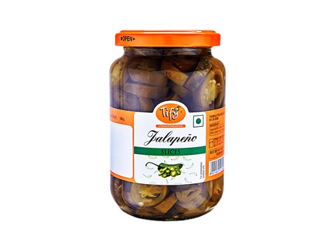 Tify Sliced Jalapeno, 350 ml