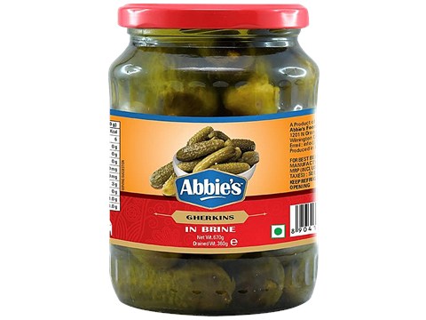 Abbies Gherkins in Brine, 670 g