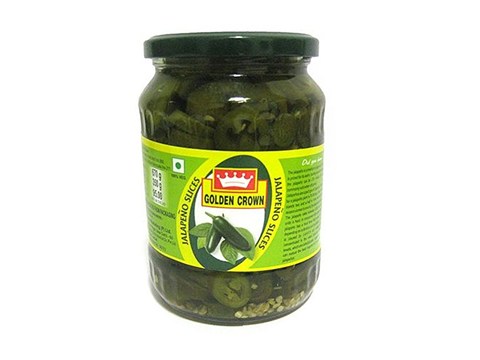 Golden Crown Jalapeno Slices, 670 g