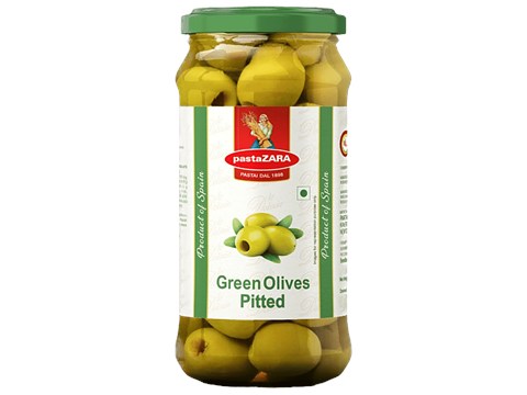 Pastazara Green Olives Pitted, 450 g