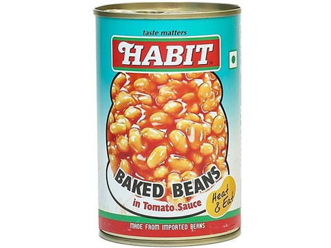 Habit Baked Beans In Tomato Sauce, 415 g