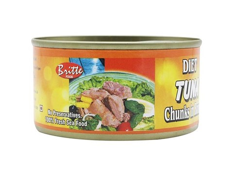 Britte  Diet Tuna - Chunks in Brine, 185 g