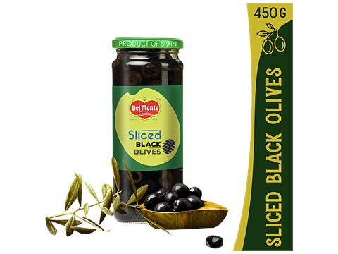 Del Monte Black Olives - Sliced, 450 g