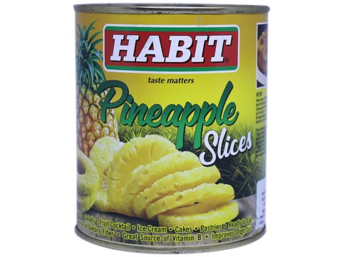 Habit Pineapple Slice, 850 g