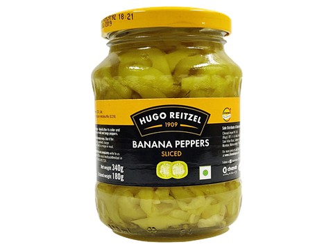 Hugo Reitzel  Banana Peppers Sliced, 340 g