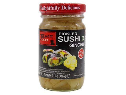 Japanese Choice Pickled Sushi Ginger, 110 g