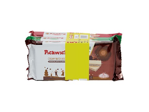 Pickwick  Creamy Wafer Biscuits Combo - Chocolate, Pineapple & Strawberry, 225 g