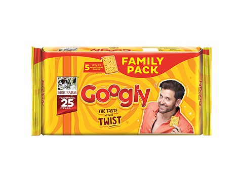 Bisk Farm Googly Biscuits, 700 g