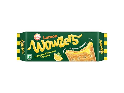 Sunfeast Lemon Wowzers Biscuits, 128 g