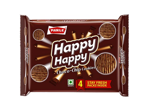Parle Happy Happy Choco-Chip Cookies, 396 g